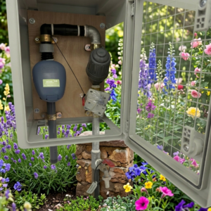 ארון השקיה חד קווי עם מחשב גלקון 7001 לטפטוף - מחיר כולל משלוח חינם עד הבית