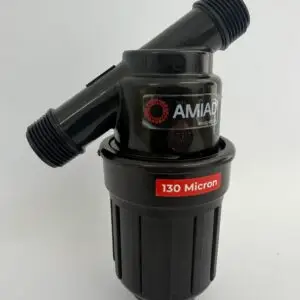 עמיעד מסנן "3/4 שחור ללא ברז 120 מש 130 מיקרון